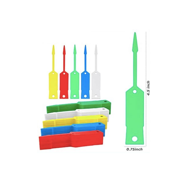 Etichete pentru bagaje pentru breloc din plastic multicolore
